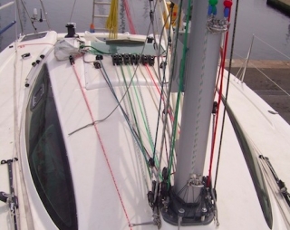 Cubierta del barco